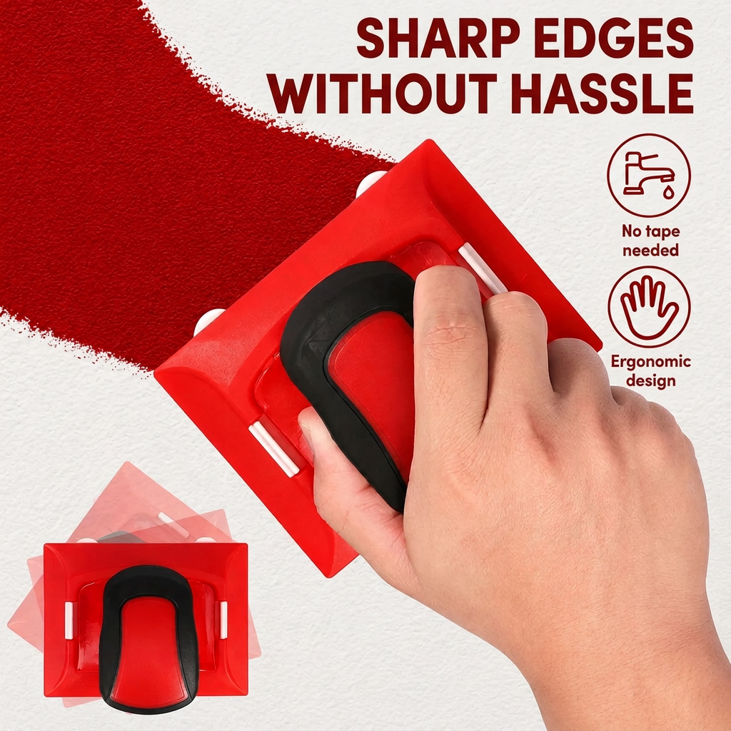 Paint Edger Tool for Straight Lines Without Tape 3
