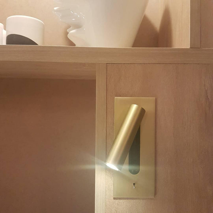 Industrial Style Wall Sconce with Built-In LED, Aluminum Alloy 32