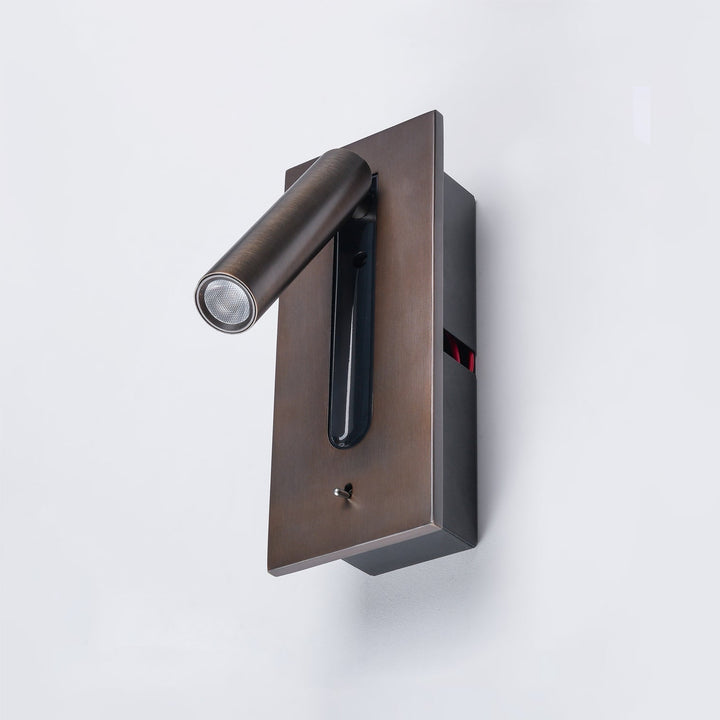 Industrial Style Wall Sconce with Built-In LED, Aluminum Alloy 24