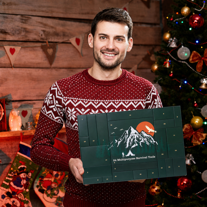 2026 Survival Advent Calendar with 24 Outdoor Gear Pieces 9