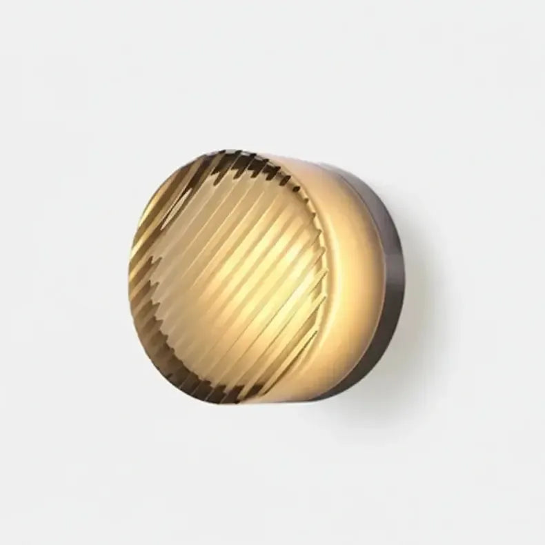Nordic Circular Wall Lamp - Modern LED Sconce for Bedroom and Hallway 35