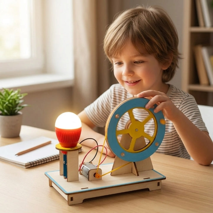 Wooden STEM Building Kit for Kids Ages 8+, Choose from 8 Models 1