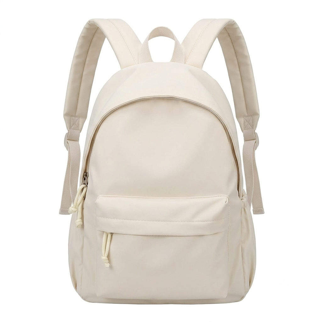 Women's Lightweight Nylon School Backpack in Pastel Colors 5