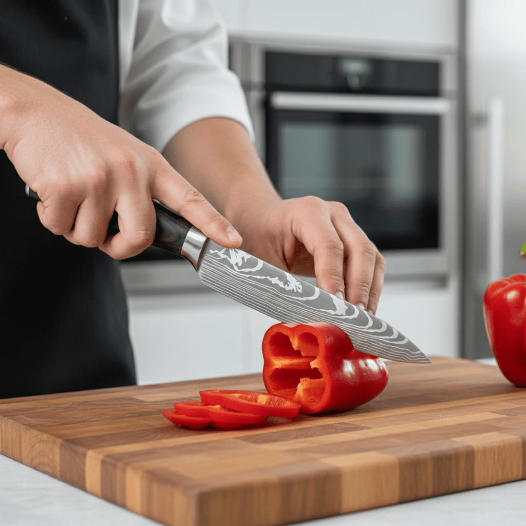 Compact Chef's Knife – 5.3 Inch Precision Blade 4