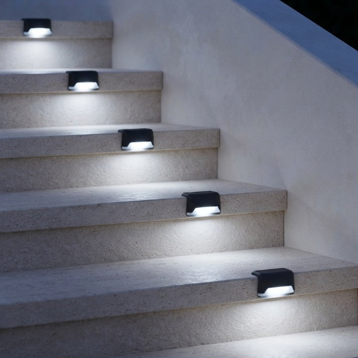 Solar Step Lights Set of 8 – Self-Charging, Auto On/Off 5