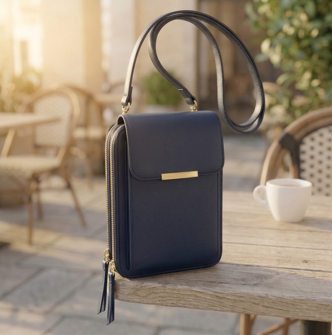 Women's Crossbody Phone Wallet Bag with Touchscreen Window 3