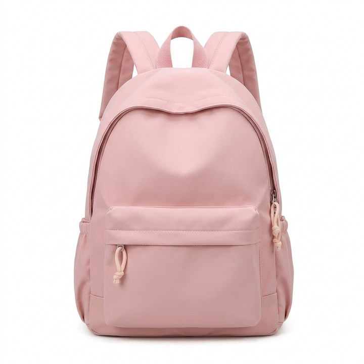 Women's Lightweight Nylon School Backpack in Pastel Colors 7