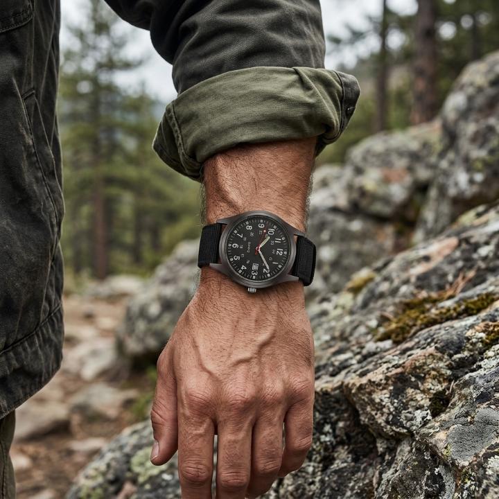 Military Watch with Nylon Strap – Water-Resistant, Shockproof, Glow Hands 2