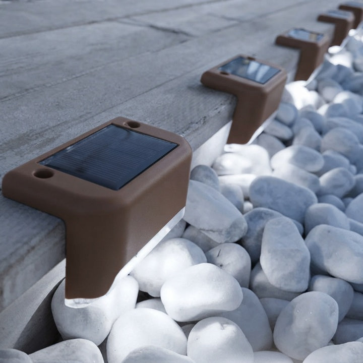 Solar Step Lights Set of 8 – Self-Charging, Auto On/Off 4