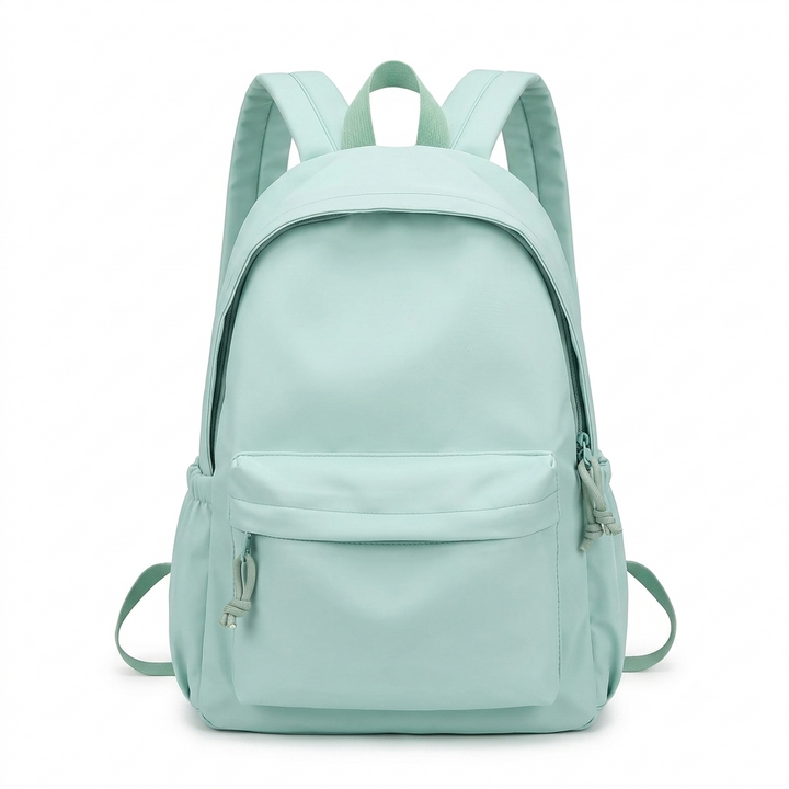Women's Lightweight Nylon School Backpack in Pastel Colors 1