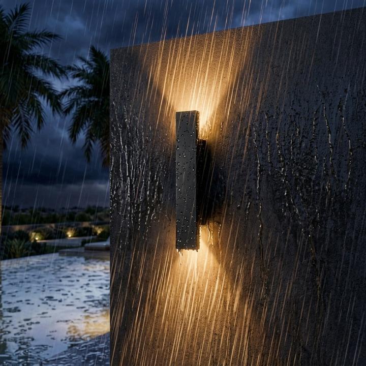 Outdoor LED Wall Light with Up-Down Beam – Weatherproof IP65 8
