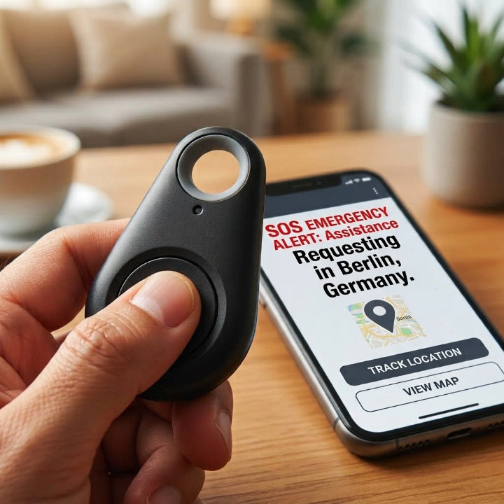 Kids GPS Tracker with SOS Button, Geofence Alerts and Real-Time App Tracking 4