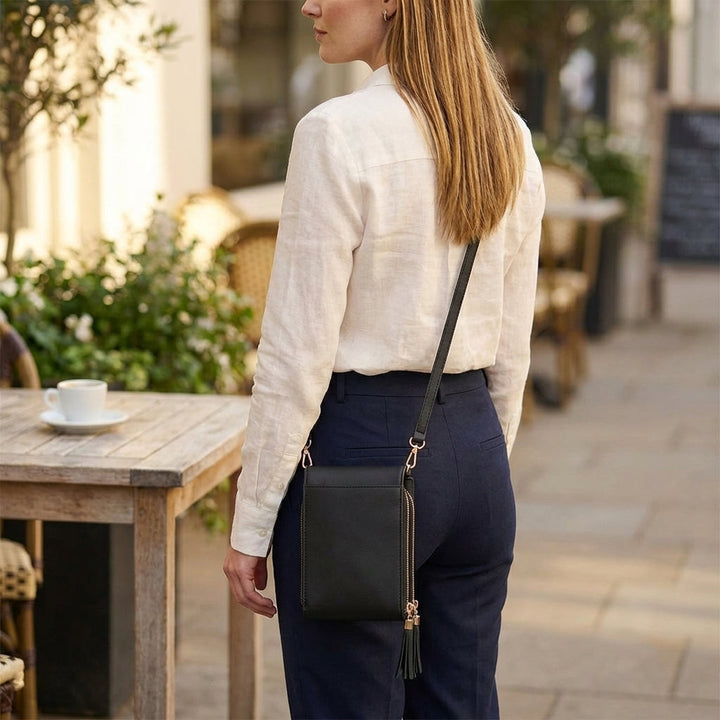 Women's Crossbody Phone Wallet Bag with Touchscreen Window 8