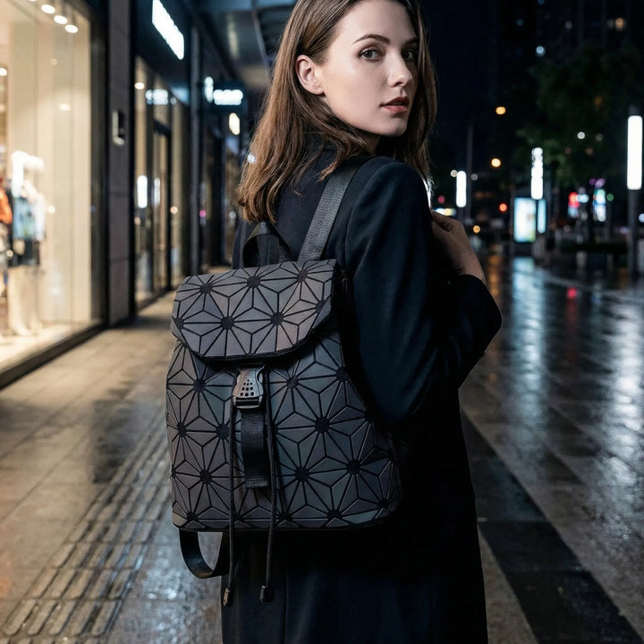 Geometric Panel Backpack - Prismatik