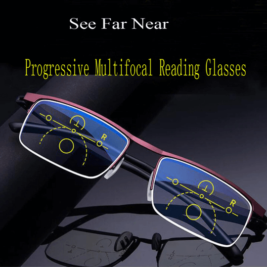 Smart Progressive Reading Glasses with Adaptive Multi-Zone Lenses 3