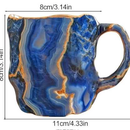 Handcrafted Mineral Crystal Cup 8