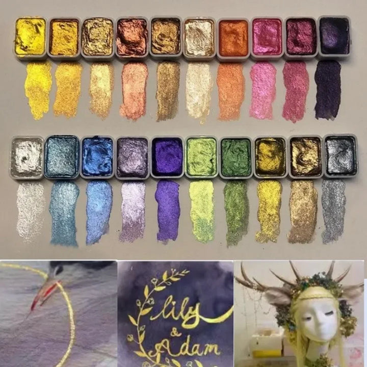 Mineral Pigment Powders - Ignite Your Art with Radiant Shimmering Color 8