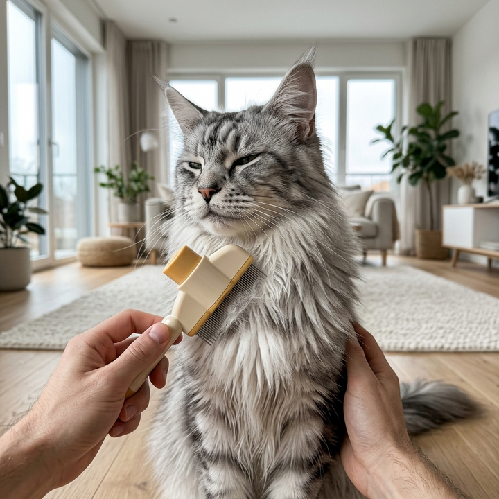 Self-Cleaning Grooming Comb for Dogs and Cats 10