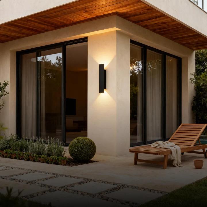 Outdoor LED Wall Light with Up-Down Beam – Weatherproof IP65 9