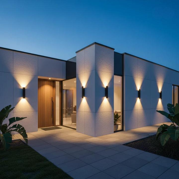 Outdoor LED Wall Light with Up-Down Beam – Weatherproof IP65 10