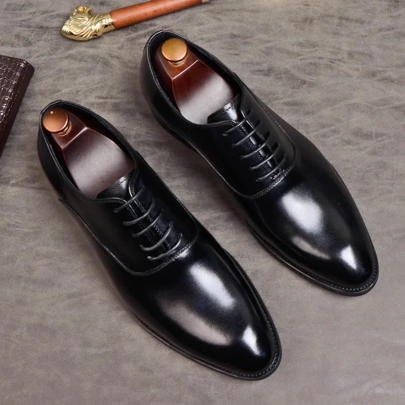Orthopedic Leather Oxford Dress Shoes with Timeless Style and All-Day Comfort 8