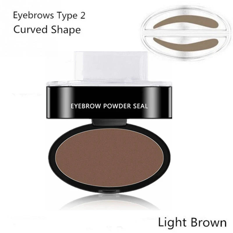 Adjustable Eyebrow Stamp Kit for Quick, Shaped Brows 13