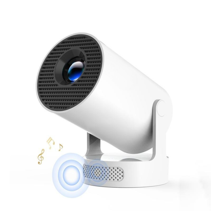 4K Rotatable Smart Projector for Wall or Ceiling, Built-In App Store 1