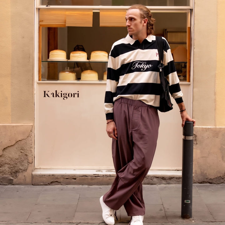 Japanese-Style Comfort Pants with Adjustable Ankles 3