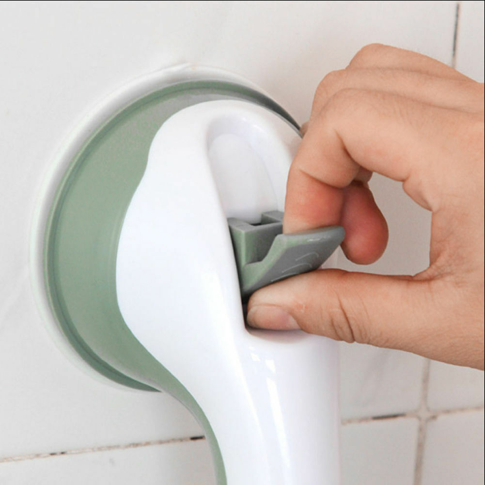 Bathroom Safety Grab Bar | No Drilling | Strong Suction Grip 8
