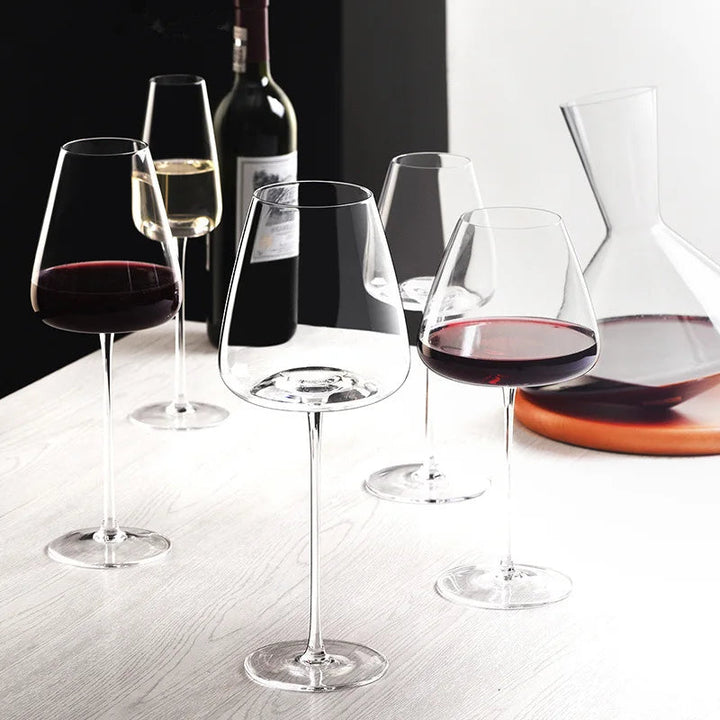 Handcrafted Crystal Wine Glasses for Special Occasions 6