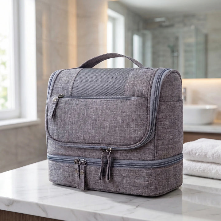 Hanging Double-Compartment Travel Toiletry Bag - Tripakit
