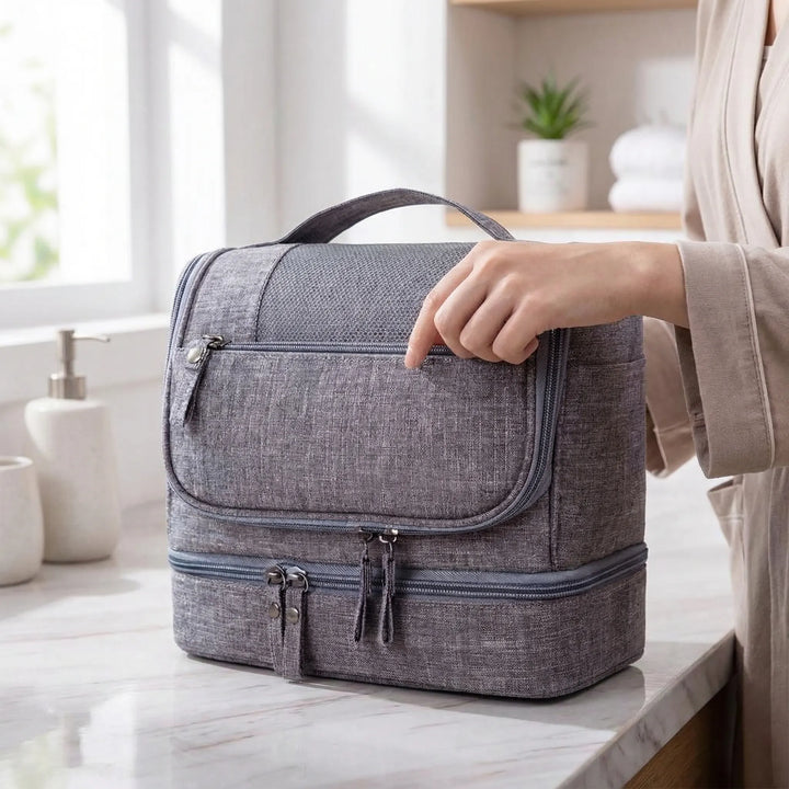 Hanging Double-Compartment Travel Toiletry Bag - Tripakit