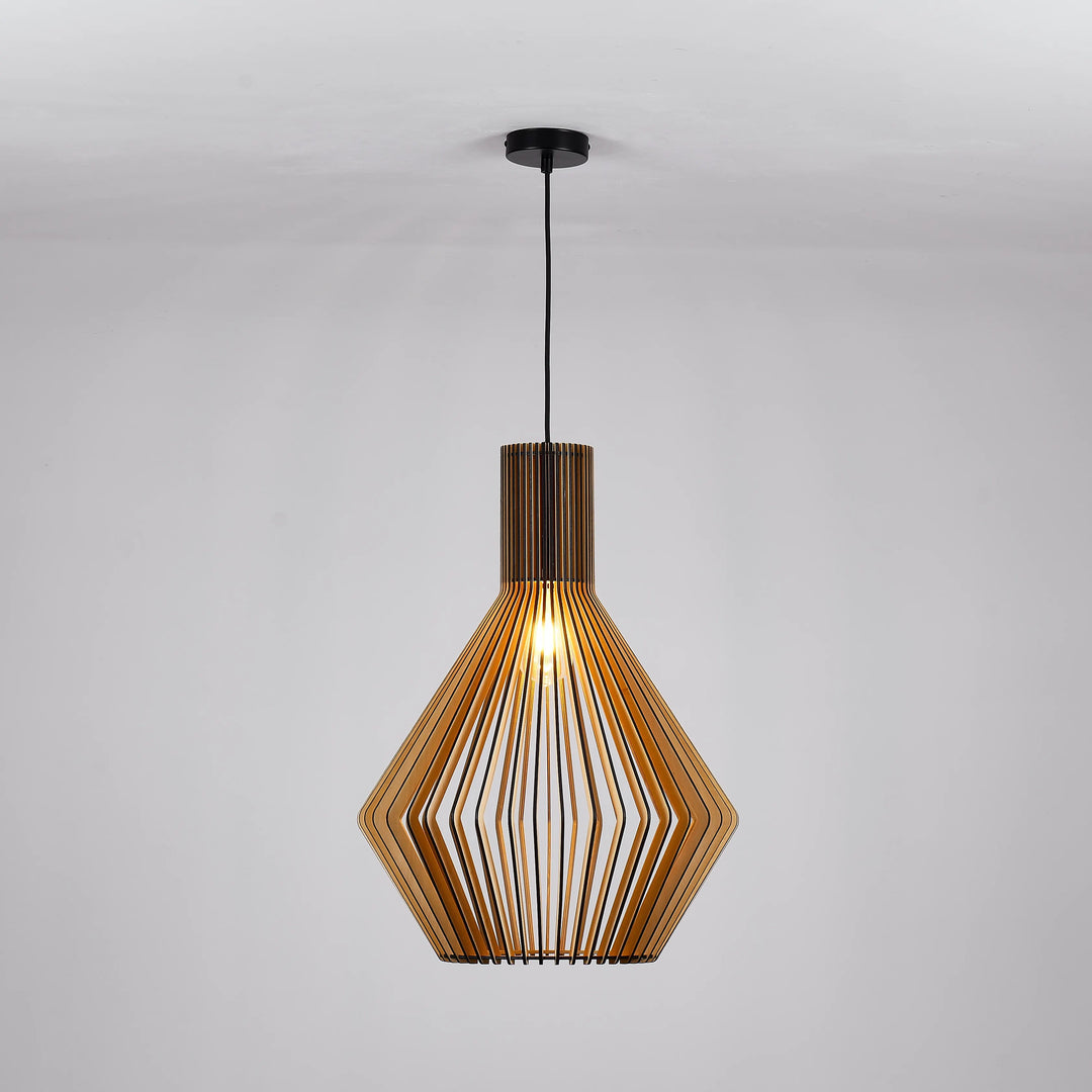 Wooden Pendant Lamp Ø45cm - Lignum 4