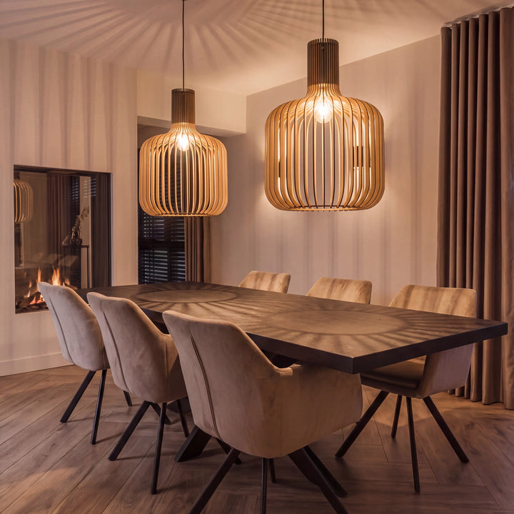 Wooden Pendant Lamp Ø45cm - Lignum 2