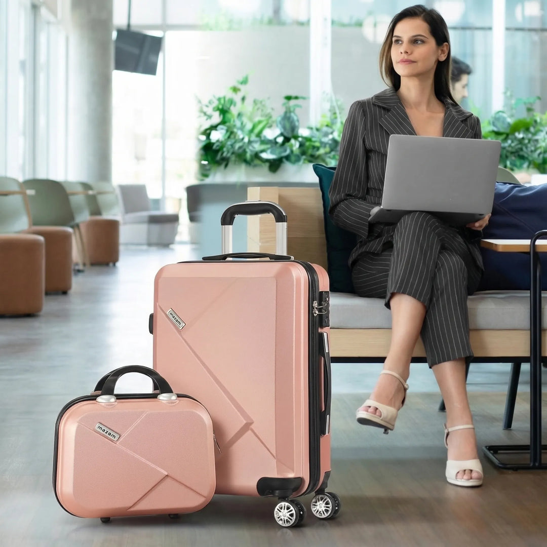 Hard-Shell Carry-On Suitcase And Trolley Set - Trekolla