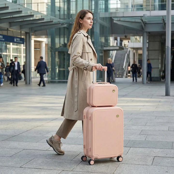 Hard Shell Cabin Suitcase Set - Trevella