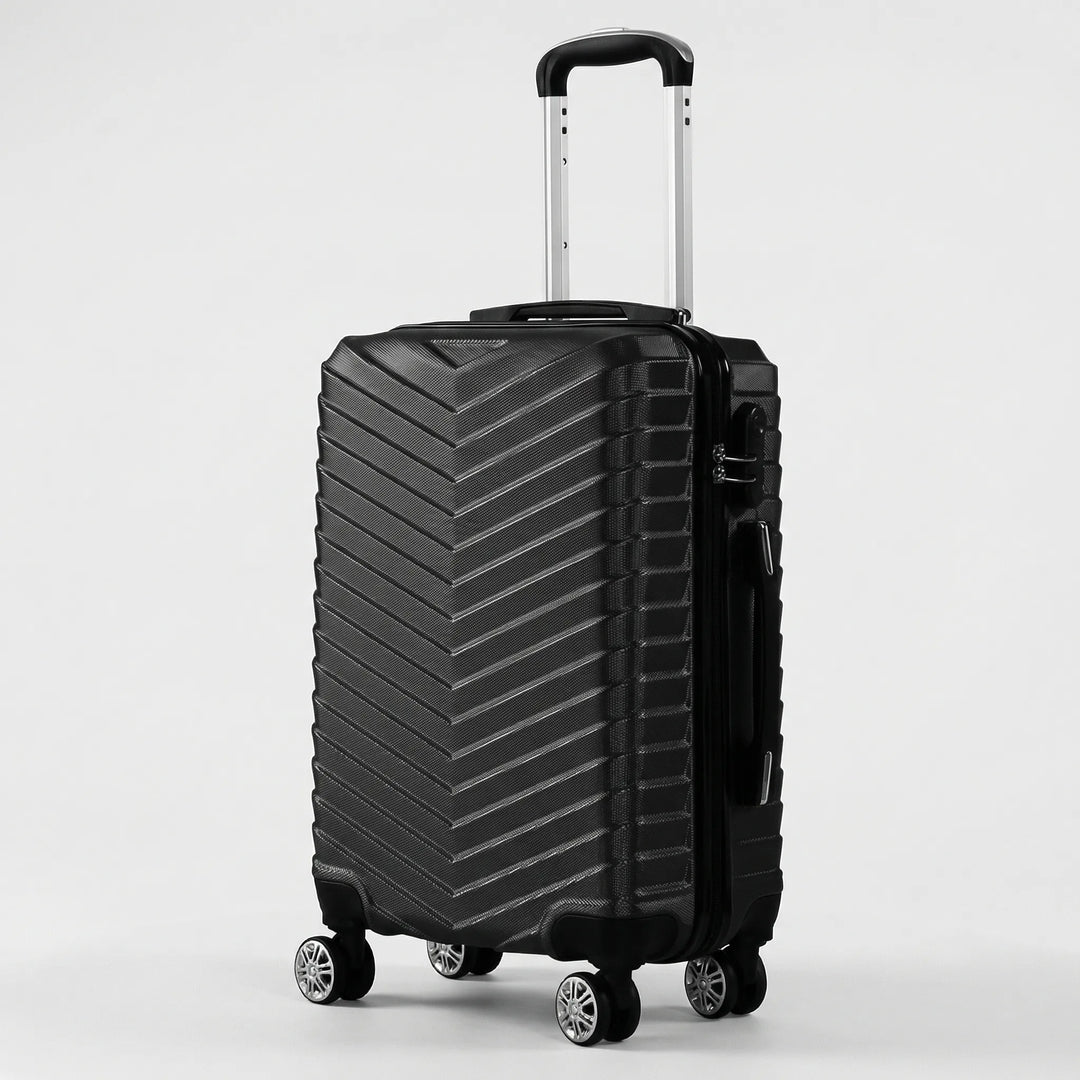 Hard-Shell Carry-On With Spinner Wheels - Jettova