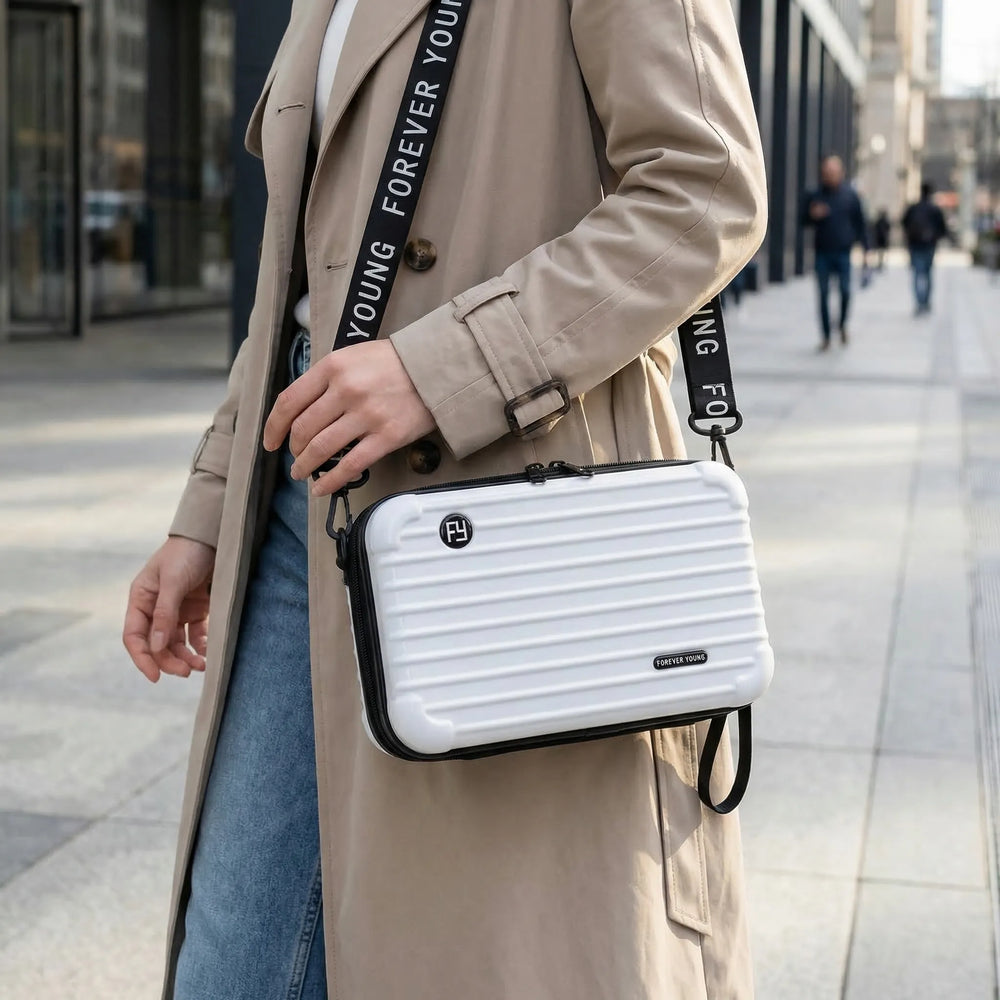Hard Shell Crossbody Bag - Casini