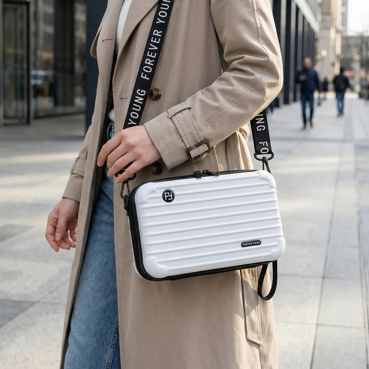 Hard Shell Crossbody Bag - Casini