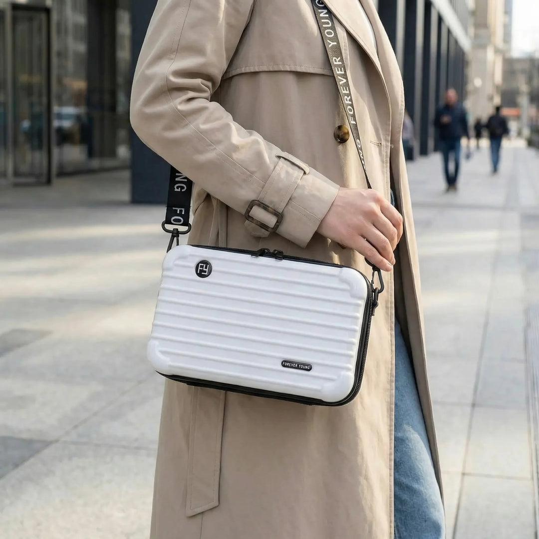 Hard Shell Crossbody Bag - Casini