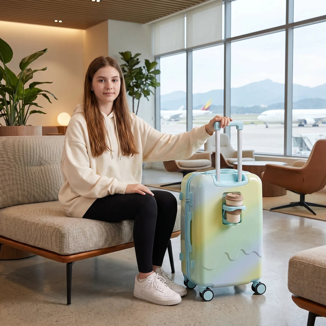 Hard Shell Kids Suitcase - Kidiglide