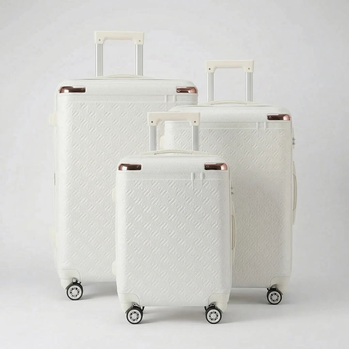 3-Piece hard Shell Spinner Luggage Set - Glidetrax