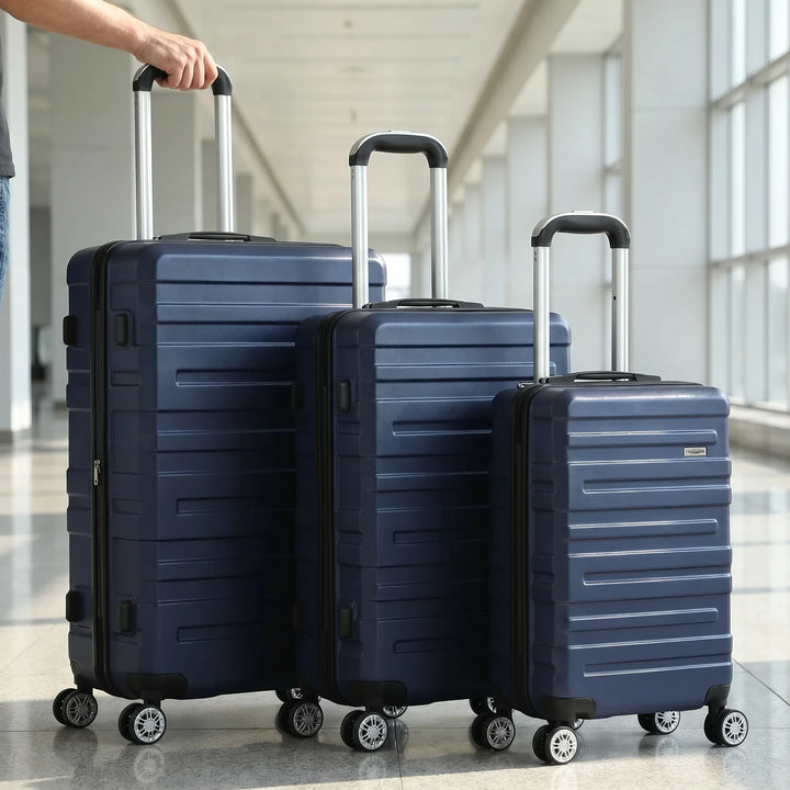 3-Piece hard-shell Spinner Suitcase Set - Jetaway
