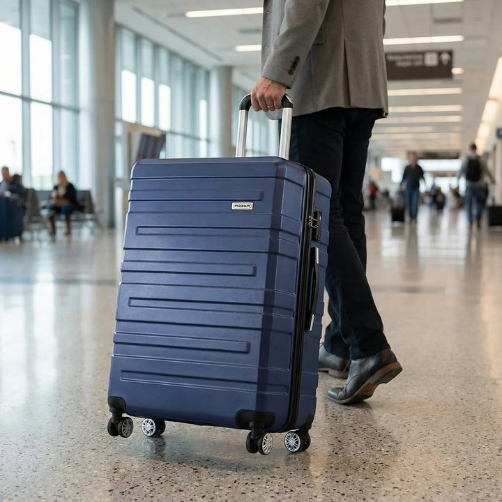 28-Inch hard Shell Checked Suitcase - Journova