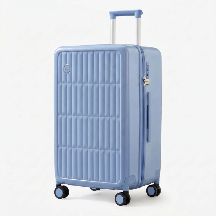 Large Hard-Shell Checked Suitcase With Spinner Wheels - Rolamex