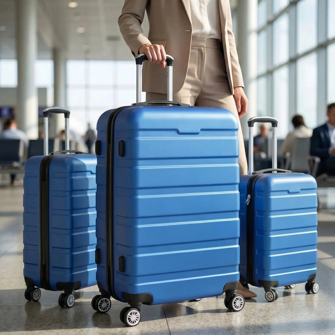 3-Piece hard-shell Spinner Suitcase Set - Roamset