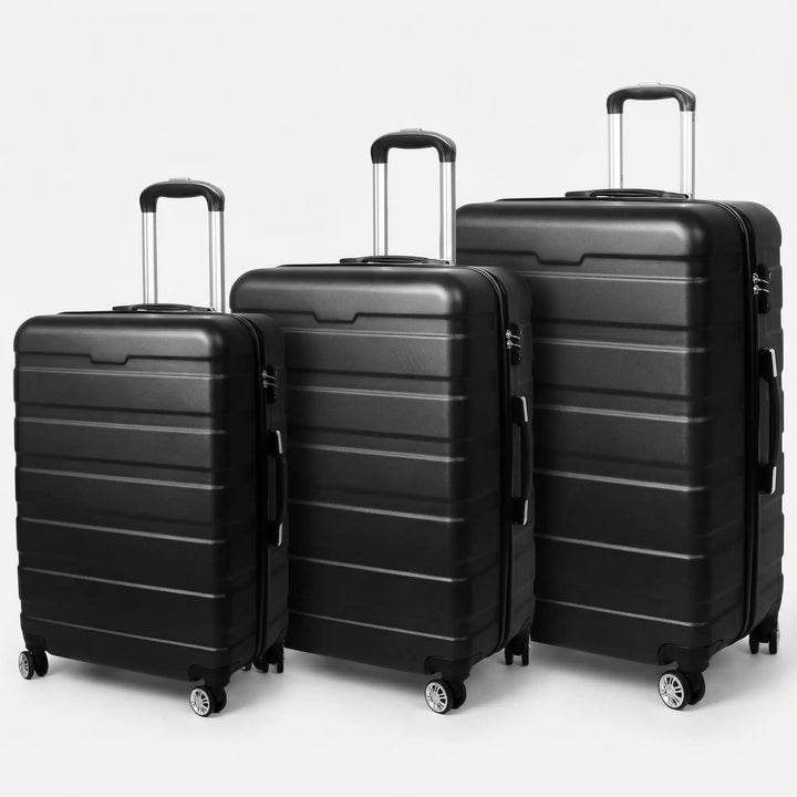 3-Piece hard-shell Spinner Suitcase Set - Roamset