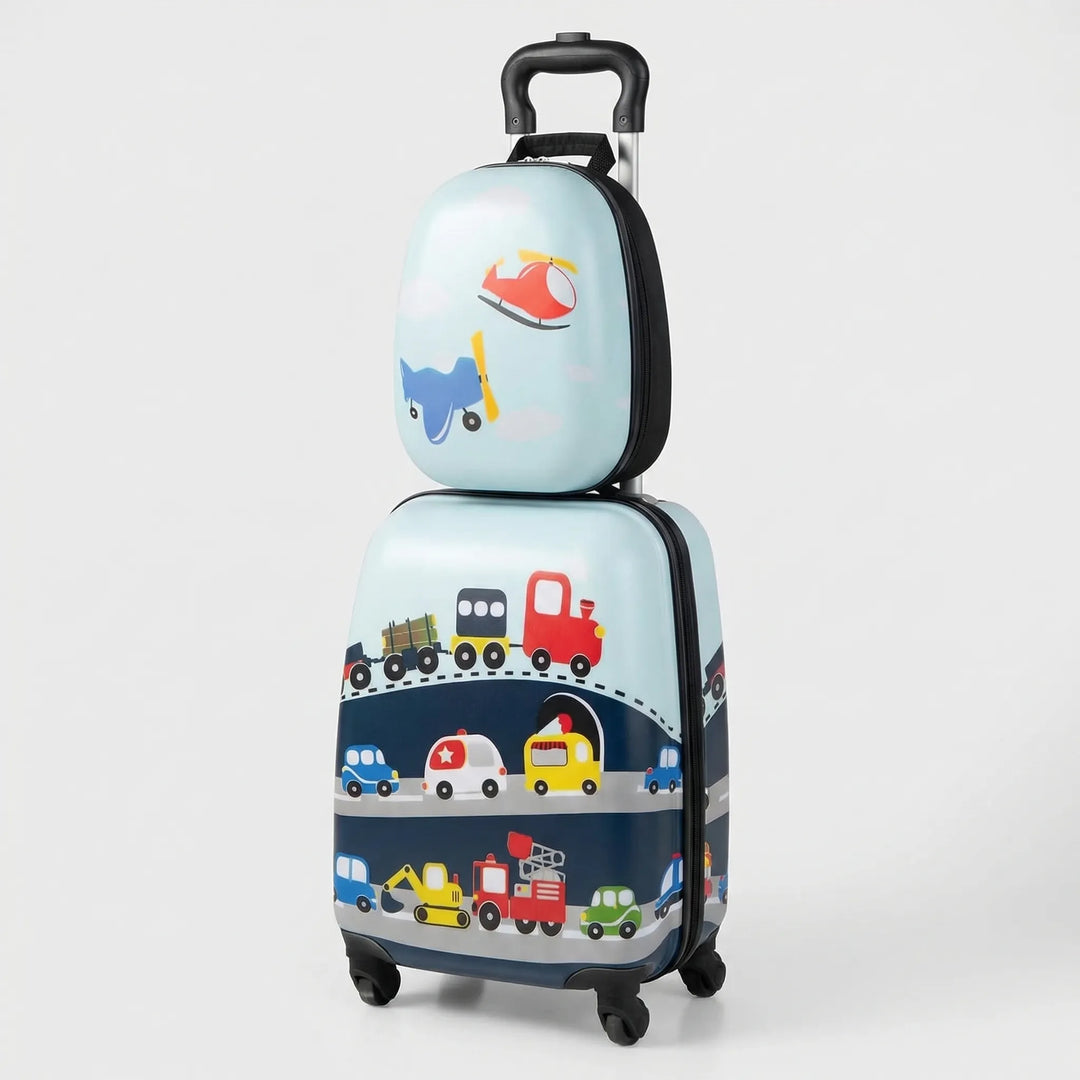 Hard-Shell Kids Suitcase And Backpack Set - Travelito