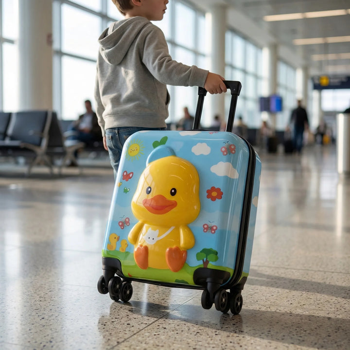 Compact Hard-Shell Kids Carry-On - Quackaway
