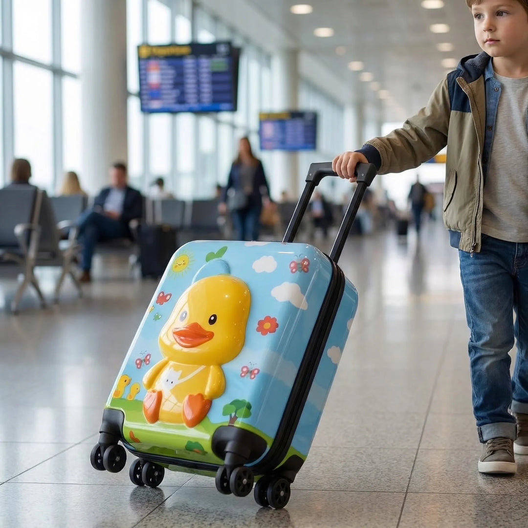 Compact Hard-Shell Kids Carry-On - Quackaway